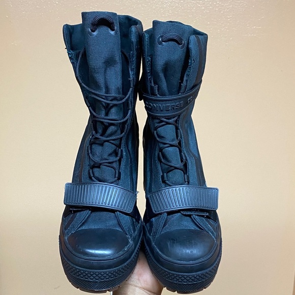 Converse Chuck Taylor GR82 Extra High Women’s Black Brown Platform Boots Size 10 - Picture 11 of 16